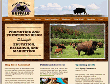 Tablet Screenshot of buffaloranchers.com
